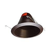 Lighting 6 inch Oil-Rubbed Bronze Airtight Recessed Cone Baffle Trim, Fits 6 inch Housings (17550AOB)