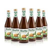 Biotta Organic Celery Root Juice - 100% Celery Juice Superfood For Kidney Support, Immune Support & Hydration - Good Source of Potassium (16.9 Fl Oz, Pk of 6)