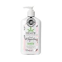 Hempz Body Lotion - Sweet Magnolia Limited Edition Daily Moisturizing Cream, Shea Butter, Aloe Hand and Body Moisturizer - Skin Care Products, Hemp Seed Oil - 17 Fl Oz