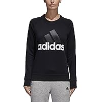 adidas Women Sweatshirts Running Essentials Black Fashion Training Gym S97079