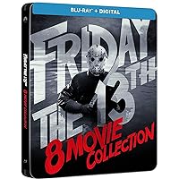 Friday the 13th 8-Movie Collection - Limited Edition Steelbook (Blu-ray + Digital)