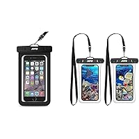 JOTO Universal Waterproof Pouch Cellphone Dry Bag Case for Phones up to 7.0