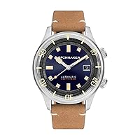 Spinnaker Bradner Men’s Watch - Automatic Dive Watch for Men, 42mm Stainless Steel Case, Stainless Steel Strap, Water Resistant 180m, SP-5111