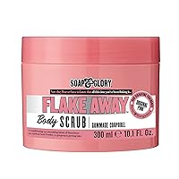 Original Pink Flake Away Exfoliating Body Scrub - Smoothing & Buffing Body Scrub - Floral Scented Body Polish - Shea Butter, Sea Salt & Sweet Almond Oil Sugar Body Scrub (300ml)