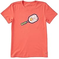 Life is Good - Womens One Love Pickleball Crusher T-Shirt