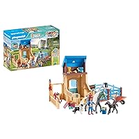 Playmobil 71353 Horses of Waterfall Horse Stall with Amelia and Whisper,