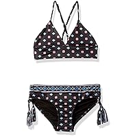 Seafolly Girls' Triangle Top Bikini Swimsuit Set