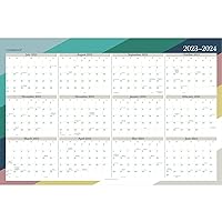 Cambridge 2023-2024 Erasable Wall Calendar, 24