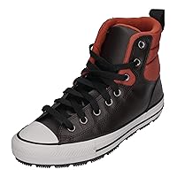 Converse Unisex Chuck Taylor All Star Street Lugged Mid Sneaker Boot - Rugged Orange/Velvet Brown/Red