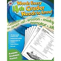 Words Every Fourth Grader Needs to Know! Words Every Fourth Grader Needs to Know! Paperback