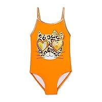 Toddler and Girls One-Piece UPF 50+ Sun Protection Full Coverage Swimsuits for Girls, 2T to G6