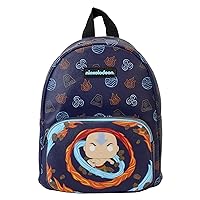 Loungefly Funko Pop! Mini Backpack: Nickelodeon - Avatar Aang All Over Print