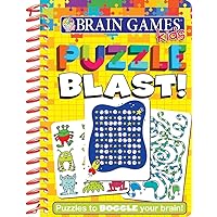 Brain Games Kids - Puzzle Blast! - PI Kids Brain Games Kids - Puzzle Blast! - PI Kids Spiral-bound