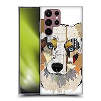Officially Licensed Michel Keck Australian Shepherd Dogs 3 Soft Gel Case Compatible with Samsung Galaxy S22 Ultra 5G
