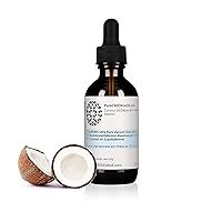 PureC60OliveOil C60 Organic MCT Coconut Oil 50ml / 1.7 Fl Oz - 99.95% Carbon 60 Solvent Free 20mg - Amber Glass Bottle - Food Grade - Carbon 60 MCT Coconut Oil - from The Leading Global Producer