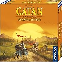 682736 Catan - Cities & Knights, Expansion to Catan - The Game, Board Game for 3-4 People from 12 Years, Only Playable with The Base Game, Settlers of Catan