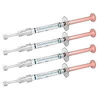 Opalescence 10% Gel Syringes Teeth Whitening - Refill Kit (4 Syringes Total) Carbamide Peroxide. Made by Ultradent, in Melon Flavor. Tooth Whitening Refill Syringes