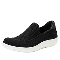 Alegria Steadie - Timeless Comfort, Arch Support and Style - Slip On Knit Lighweight Women's Shoe for Everyday Elegance and Slip-Resistant - Nursing, Healthcare and Hospitality Professionals