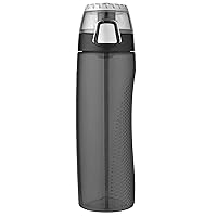 Thermos Tritan Hydration Bottle with Meter, 24-Ounce, Smoke (HP4100SMTRI6)