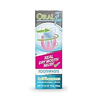 Dry Mouth Toothpaste Containing Enzymes with Xylitol, Moisturizing and Teeth Whitening Toothpaste, Promotes Gum Health and Fresh Breath, Oral Care and Dry Mouth Products 2.5oz
