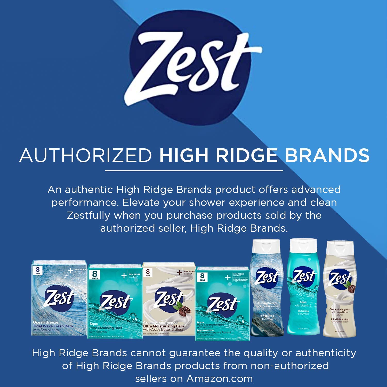 Zest Ocean Breeze Bar Soap - 8 Bars - Enriched With Sea Minerals - Rich Lathering Bars Leave Your Body Feeling Smooth And Moisturized with an Invigorating Scent