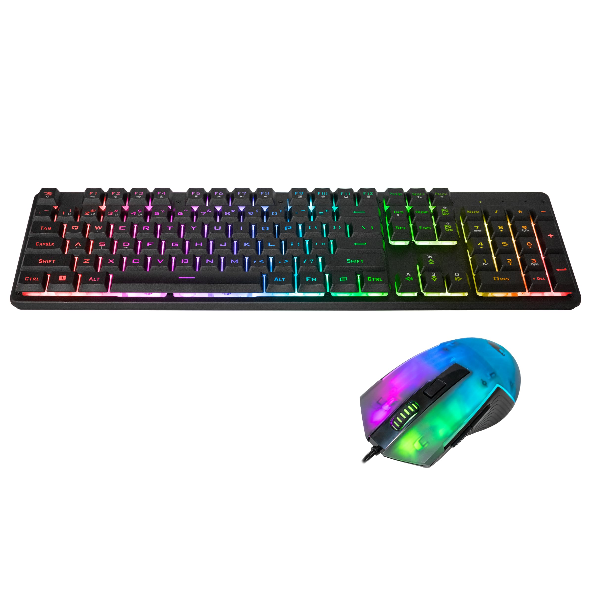 iBUYPOWER Chimera KM7 RGB Gaming Keyboard + Gaming Mouse Combo