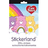 Care Bears - STICKERLAND 4 Page PAD Stickerland Pad - 4 Pages