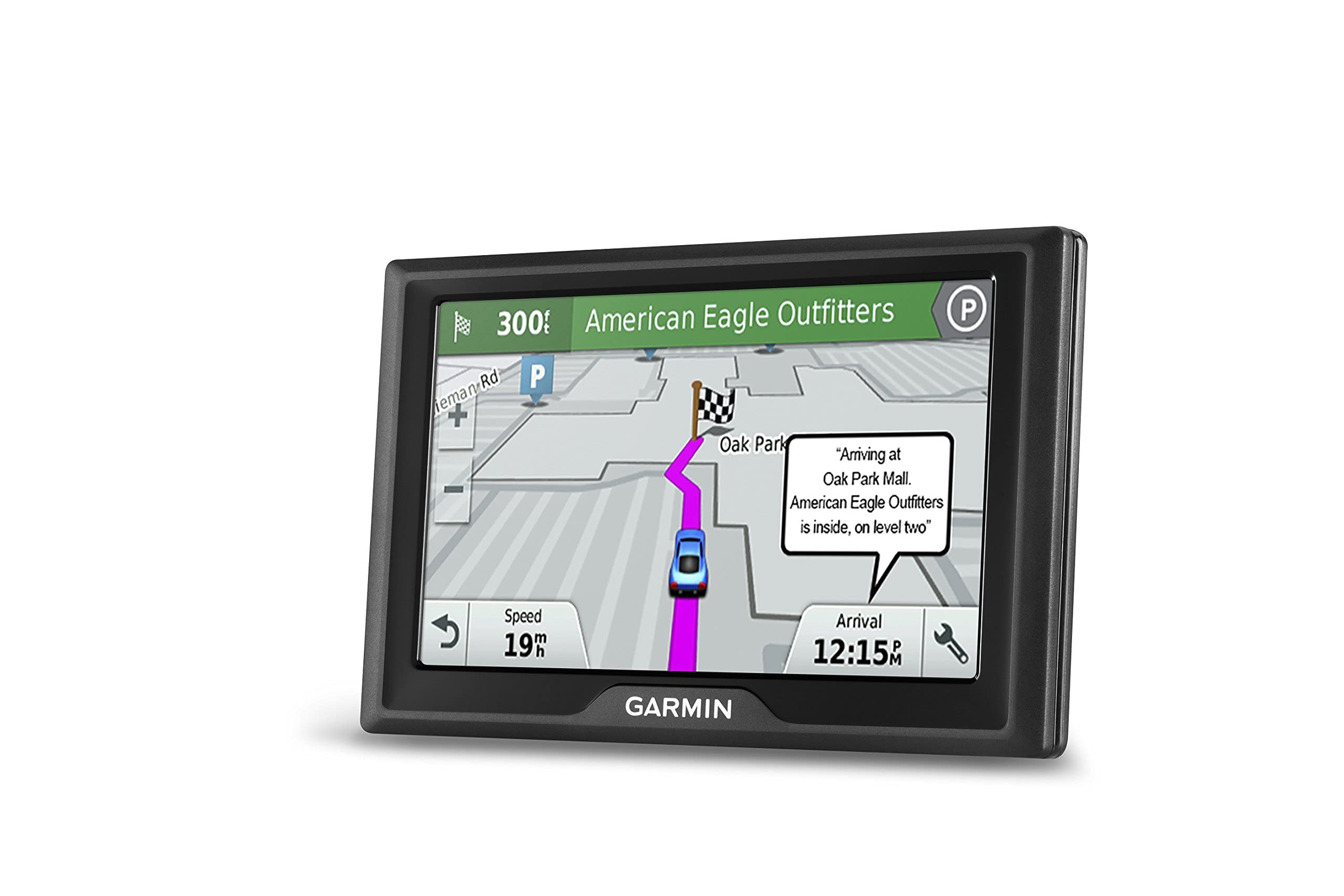 Garmin Drive 51 USA+CAN LMT-S GPS Navigator System with Lifetime Maps, Live Traffic and Live Parking, Driver Alerts, Direct Access, TripAdvisor and Foursquare data (Renewed)