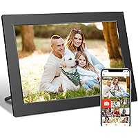 Smart Digital Picture Frame 10.1 Inch WiFi Digital Photo Frame 1280 * 800 IPS HD Touch Screen Electronic Picture Frame 32 GB Free Storage Use App Share Photos and Videos remotely-Gift Guide