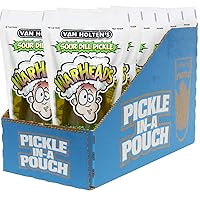 Van Holten’s Pickles - Jumbo WARHEADS Pickle-In-A-Pouch - 12 Pack