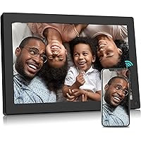 BSIMB 32GB 10.1 Inch WiFi Digital Photo Frame, Smart Digital Picture Frame 1280x800 IPS Touch Screen Auto Rotate Motion Sensor Upload Photos/Videos via App/Email, Gift for Mother's Day