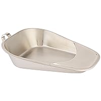 Grafco Fracture Bed Pan, Stainless Steel Female Urinal, 3