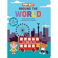 Pop Out Around the World: Read, Build, and Play from New York to Beijing. An Interactive Board Book About Diversity and Cities Around the World (Pop Out Books)