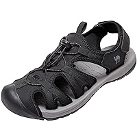 CAMELSPORTS Men's Hiking Sandals Closed Toe Outdoor Beach Sandal Waterproof Sport Fisherman Sandals Water Shoes
