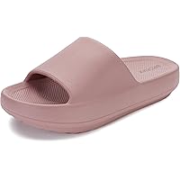 BRONAX Recovery Slides for Women and Mens | Arch Support Cushioned Thick Sole Pain Relief Slippers