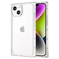 Cocomii Square Case Compatible with iPhone 13 - Luxury, Slim, Glossy, Show Off The Original Beauty, Anti-Yellow, Easy to Hold, Anti-Scratch, Shockproof (Crystal Clear)
