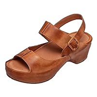 Antelope Women's Misty Leather Wedge Sandals