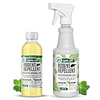 Peppermint Oil Rodent Repellent Spray and Concentrate - Makes 1 Gallon