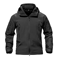 TACVASEN Men's Special Ops Military Tactical Soft Shell Jacket Coat