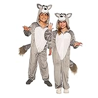 Forum Novelties Child's Wolf Costume Jumpsuit, As Shown