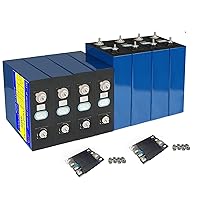 lifepo4 200Ah Cells Power Lithium Battery,Measured Capacity 202Ah lifepo4 Battery, A Product with QR Code，Lithium Iron Phosphate deep Cycle Lithium Battery 8PCS Cells