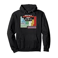 Star Wars Character Periodic Table of Elements Disney+ Pullover Hoodie