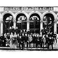 Levi Strauss & Co Store Nemployees At The Levi Strauss & Company Store In San Francisco C1880 Poster Print by (24 x 36)