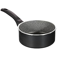 BALLARINI 75000-578 Bologna Sauce Pan, 6.3 inches (16 cm), Made in Italy, Gas Fire, One-Handed Pot, Granitium Coating