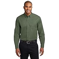 Port Authority Tall Long Sleeve Easy Care Shirt XLT Clover Green