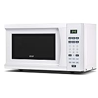 Commercial CHEF CHM770W Counter Top Microwave Oven, 0.7 Cubic Feet, White