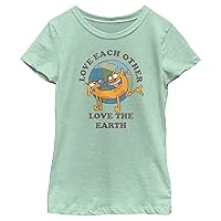 Nickelodeon Catdog Cat Dog Earth Girls Short Sleeve Tee Shirt