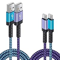 Type C Cable Car Fast Charging Cord Compatible for iPhone 15 Pro Max /15 Pro/15 Plus, 3A Computer Auto Android Power Cable for Samsung Galaxy A54 5G A14 A13 S23 S22 S20 S21 Pixel 8 Pro 7