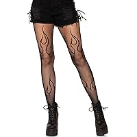 Leg Avenue womens Dark Alternative Fishnet Tights