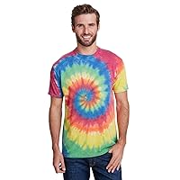 Vintage Wash Tie Dye T-Shirt for Women and Men